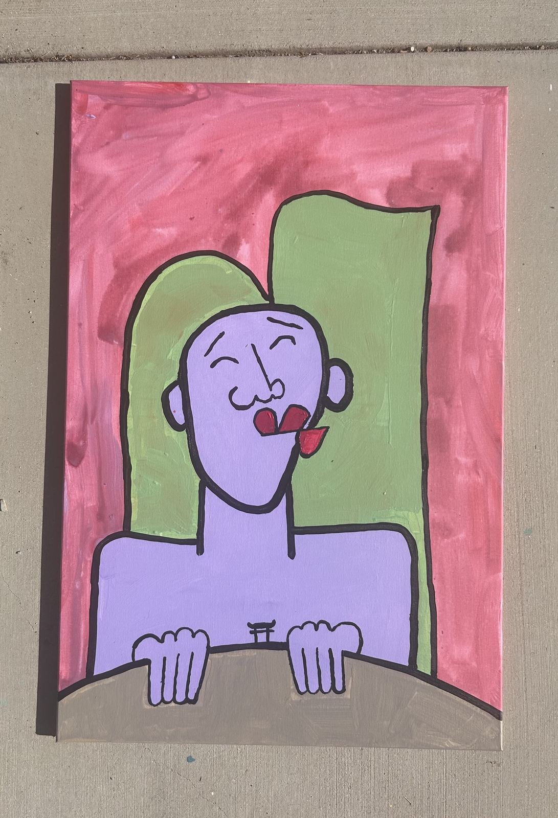 Portrait in production 03